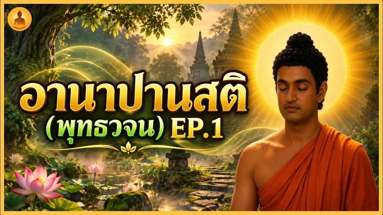 ปกจริงจาก YouTube: นำสมาธิ อานาปานสติ 16 ขั้น